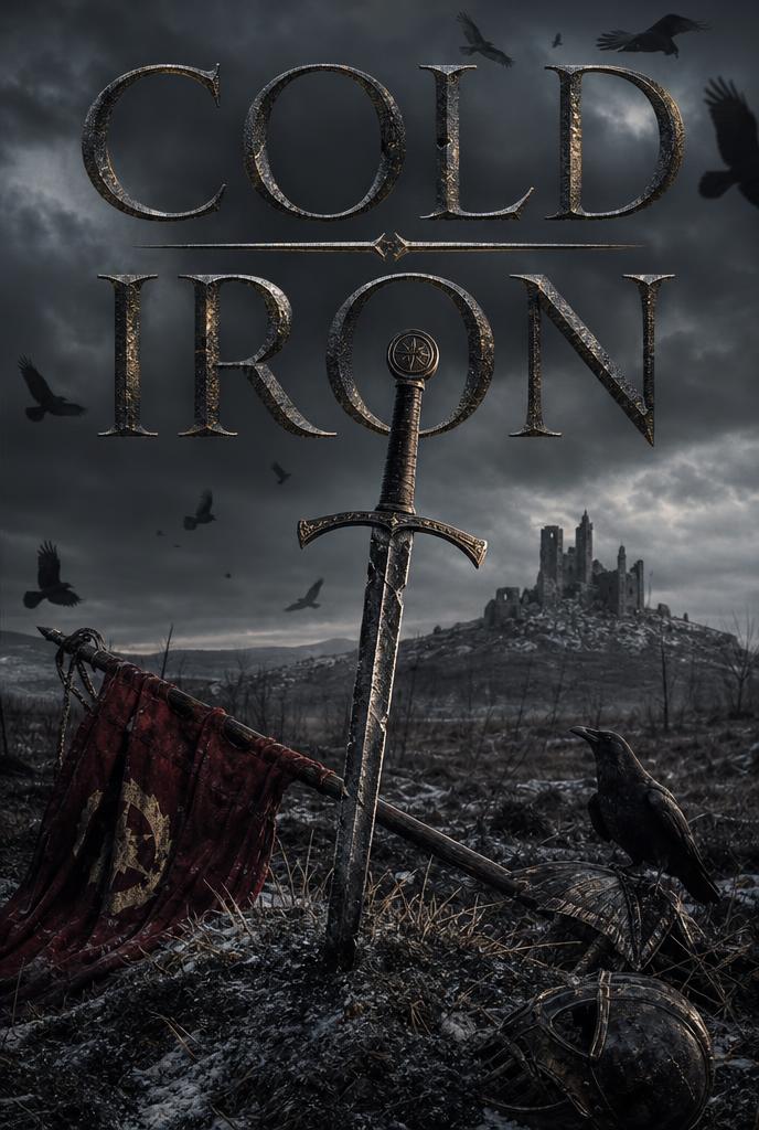 Cold Iron book cover — Grimdark